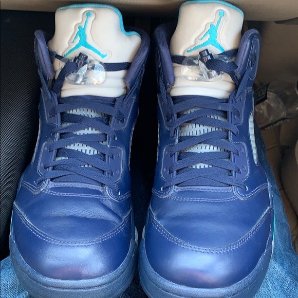 Jordon retro 5 pre- grape 2014 dead stock - Picture 2 of 2